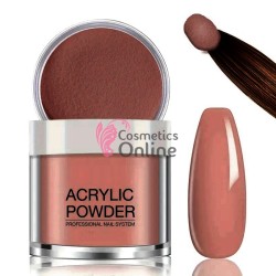 Pudra acrilica Amelie Nude de 10g pentru constructie unghii false Cod ADP258 Blush Nude
